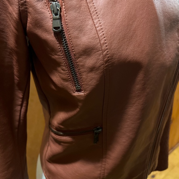 Anthropology Faux Leather Moto Jacket -NWOT - Picture 7 of 13